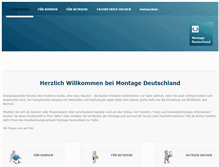 Tablet Screenshot of montage-aktuell.de